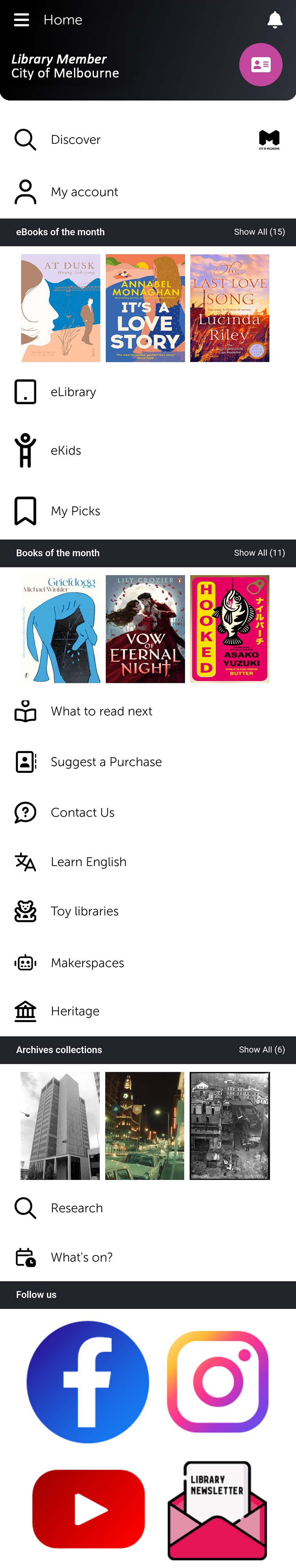 new app